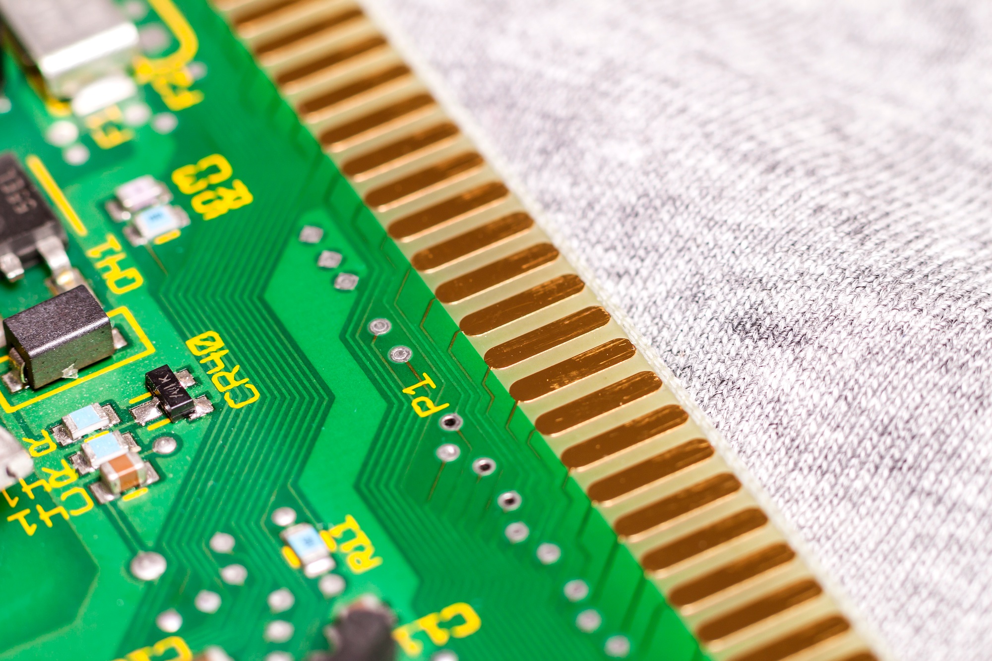 La empresa 1 Circuit board. Electronic computer hardware technology. Motherboard digital chip. Tech science